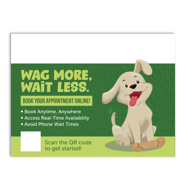 Book Appointment Online Green 8.5" x 11" 100LB Gloss Text Flyer