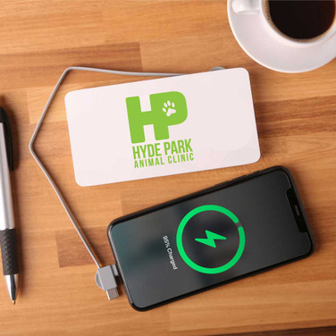 Power Play 5K Wireless Charging Power Bank