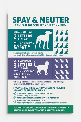Spay & Neuter_1 - 8.5" x 11" Poster