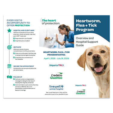 Digital Downloadable - Livewell Trifold Brochure - 100 lb. Gloss Book