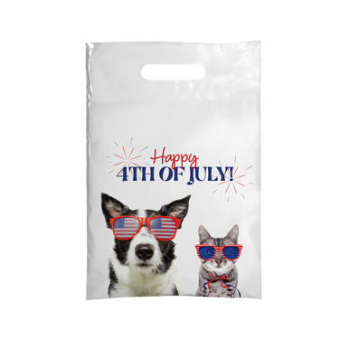 9 x 13 4th of July Full Color Supply Bag – One Side
