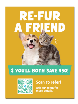 Refer a Friend - 18 x 24 Poster