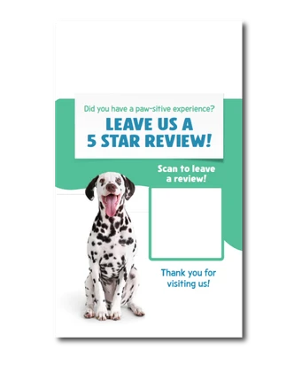 Google Review Card - One Sided