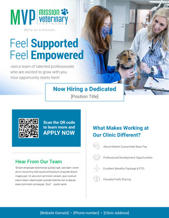 Recruitment Flyer - Specific Position