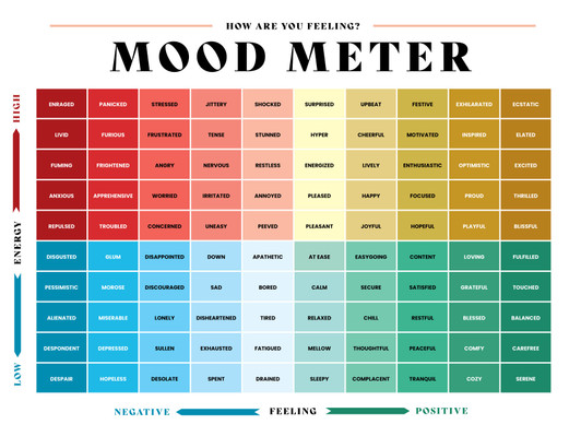 Mood Meter - 24 x 18 Poster
