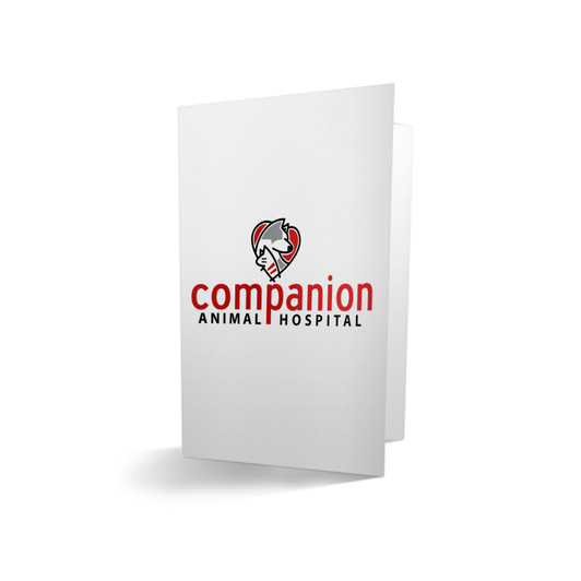 9" X 12" Budget Pocket Folder - 2 Imprint Color Max