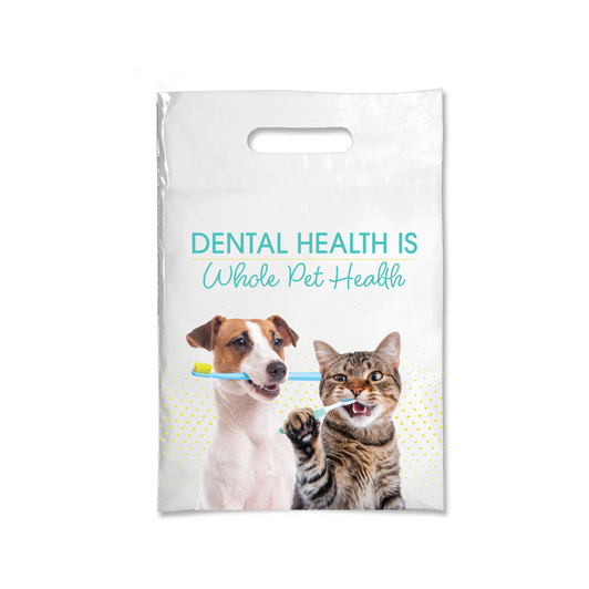 Dental Whole Pet Health B 12 x 16 Full Color Supply Bag – One Side