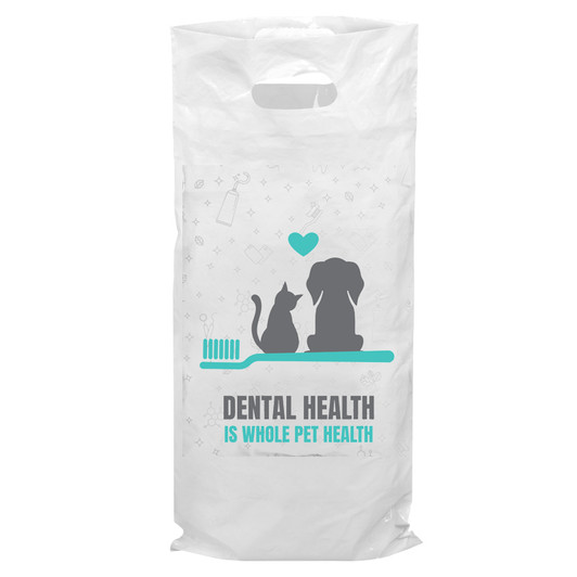 Dental Whole Pet Health C 6 x 13 Full Color Supply Bag – One Side