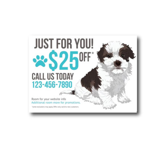 5 x 7 Postcard - 14 pt. + Matte Finish