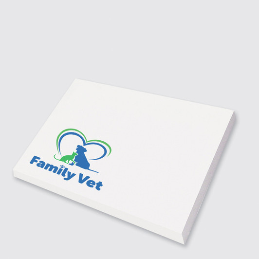 Post-it® Custom Printed Notepad - 3" x 4" - 50 Sheets