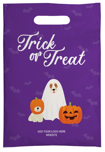 Trick or Treat – 9 x 13 Plastic Supply Bag
