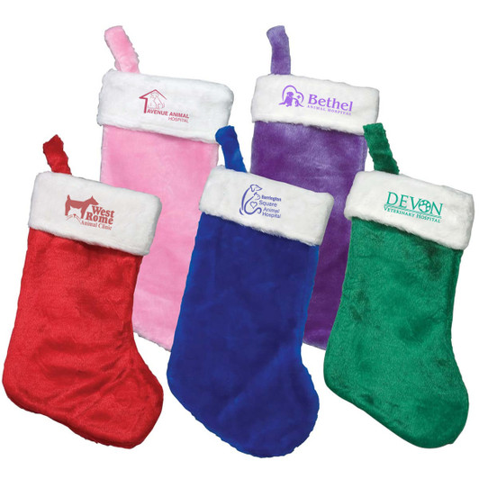 Plush Christmas Stocking