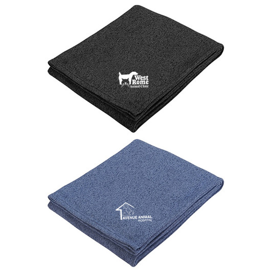 Heathered Fleece Blanket