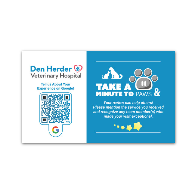 Google Review Card Magnet