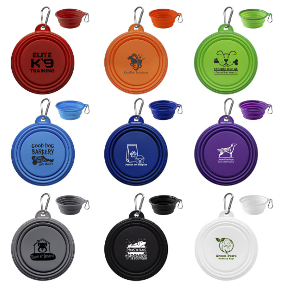 Collapsible Silicone Pet Bowl
