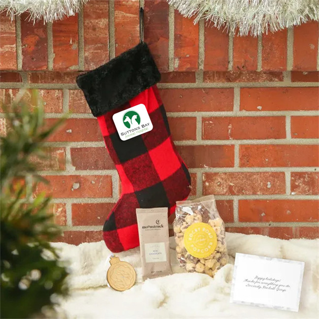By The Fire Holiday Stocking Set