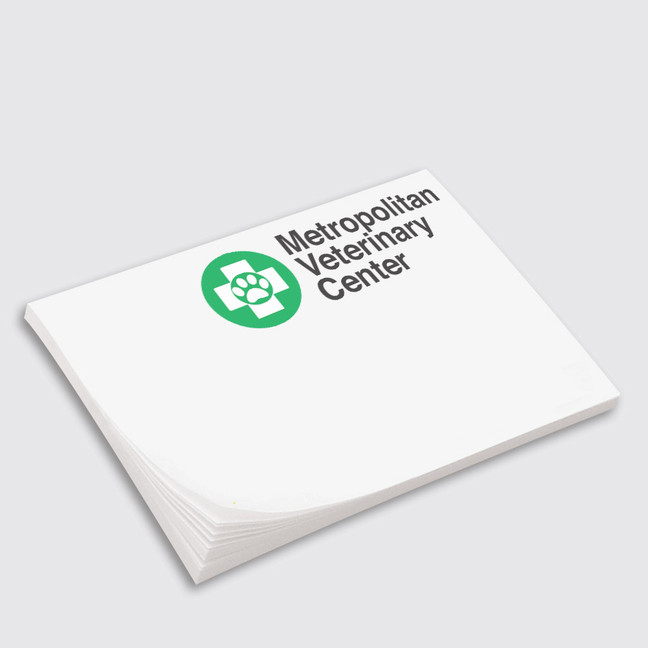 Post-it® Custom Printed Notepad - 3" x 4" - 25 Sheets