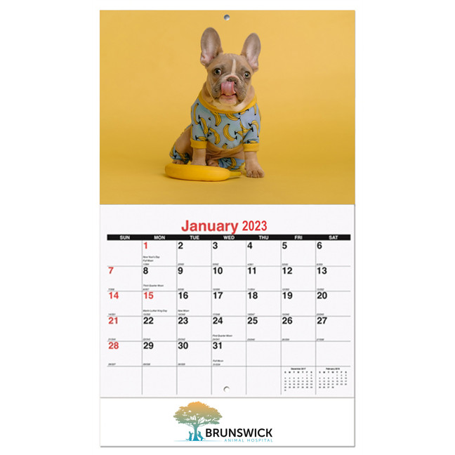 Custom 13 Photo Wall Calendar (Stapled)