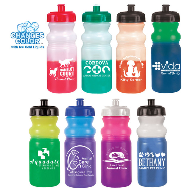 20 oz. Mood Coloring Changing Bike Bottle