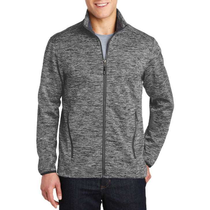 Sport-Tek® PosiCharge® Electric Heather Soft Shell Jacket