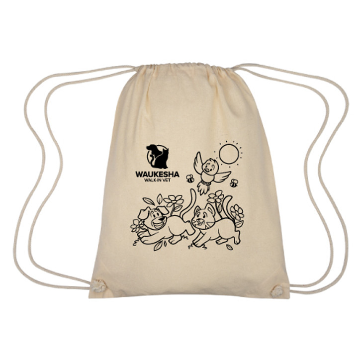 Drawstring Coloring Bag