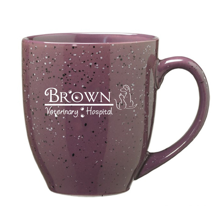 16 oz Ceramic Bistro Coffee Mug