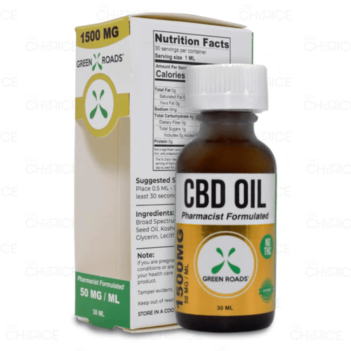 Green Roads | THC-Free CBD Oil (30ml)