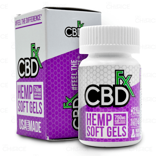 CBDfx | CBD Hemp Capsules (8 or 30 count)