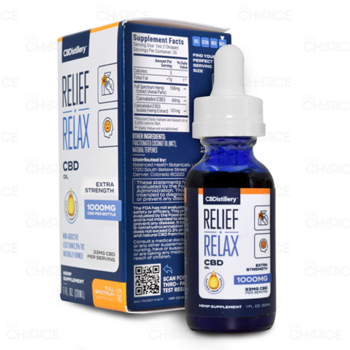 CBDistillery | Full Spectrum 250-1000mg CBD Oil (30ml)