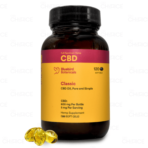 Bluebird Botanicals | Hemp CBD Capsules (60 or 120 count)