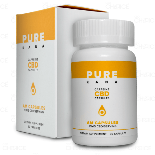 PureKana | AM CBD Capsules with Caffeine (30 count)