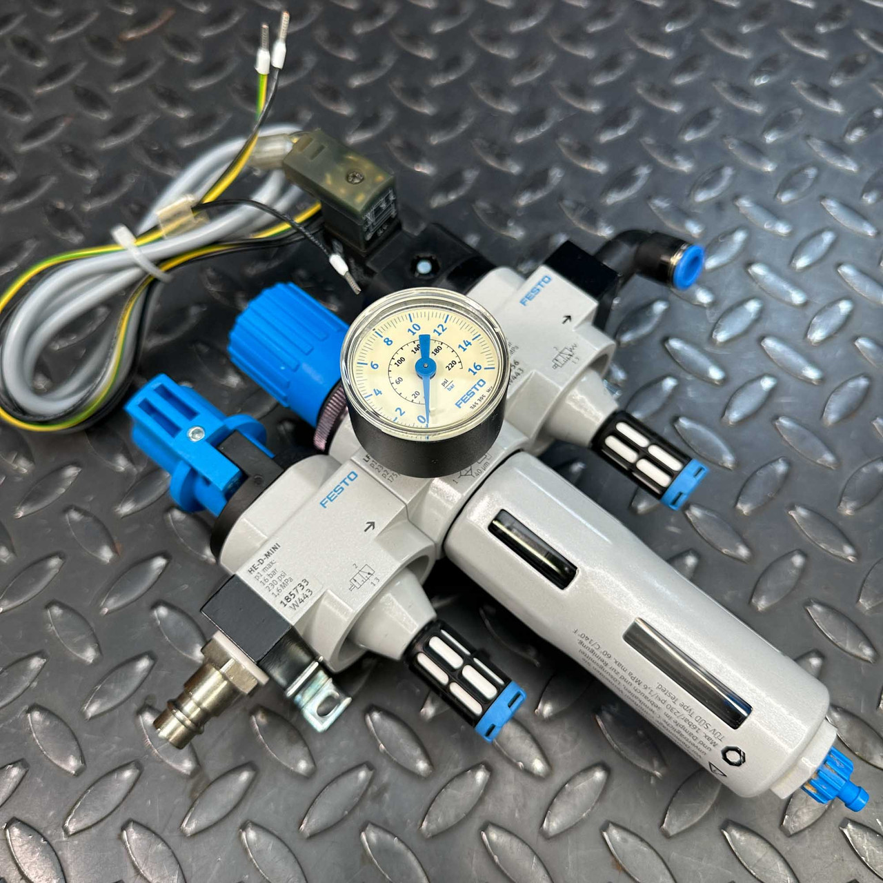 FESTO LFRDMINI Air Regulator Manifold Assembly Obtainium