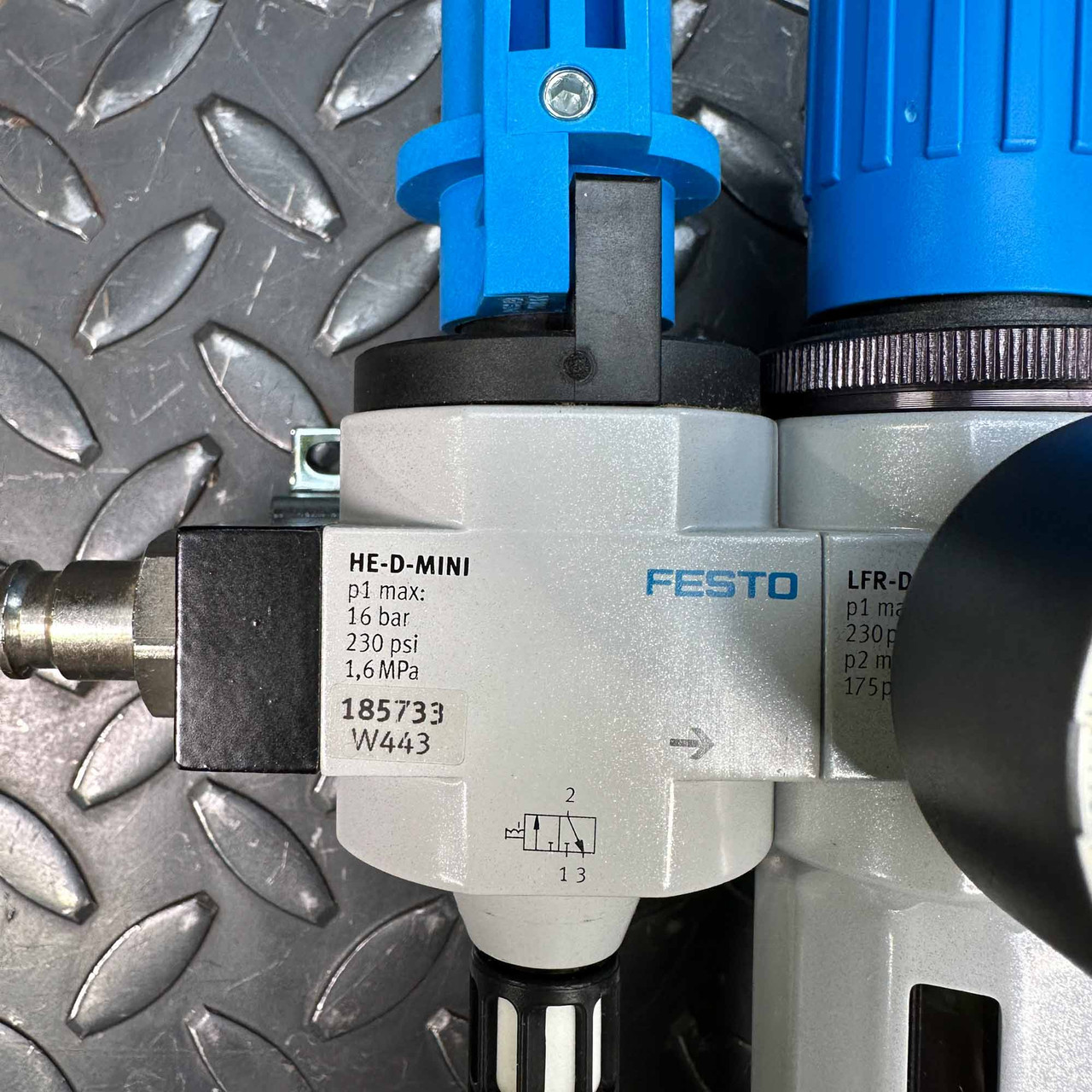 FESTO LFRDMINI Air Regulator Manifold Assembly Obtainium