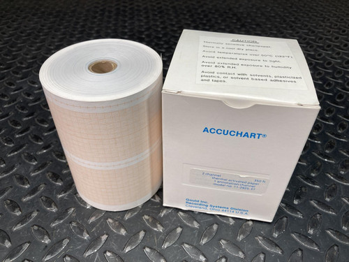 Gould Accuchart 11-2925-37 Chart Paper 2-CH 350FT Gould Accuchart 11-2925-37