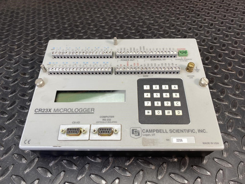 Campbell Scientific CR23X Micrologger w/o Built in Battery Pack - Parts