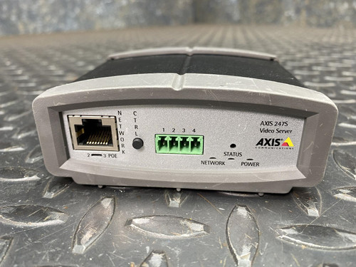 Axis 247S Compact PoE Powered Video Server for Analog Cameras AXIS 247S