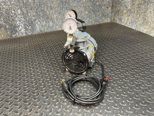 Gast Vacuum Pump ROA-P131-AA, 115 Volts, 4.2 Amps Gast ROA-P131-AA