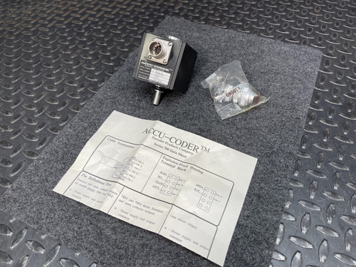 Incremental Shaft Encoder: Accu-Coder 716-S with Connector - Unused, Free Ship Accu-Coder 716-S