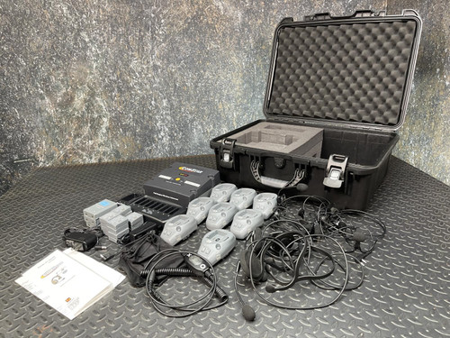 ComStar Eartec PRO2000 Full Duplex Wireless Intercom -Tested