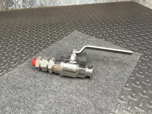 Valpres 701005 1" Ball Valve DN25 PN105 CF8N Polished Stainless Steel Valpres 7010006