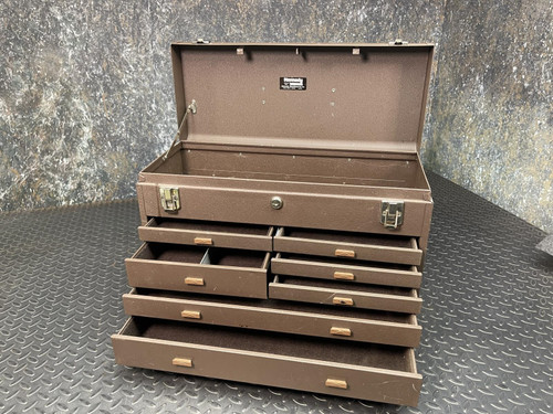 Very Nice Kennedy 7 Drawer Machinist Tool Box Series 520-8158 Kennedy