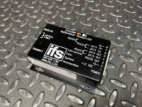 International Fiber Systems IFS D101WDM A - RS232/422 Transceiver