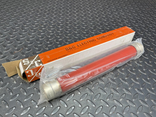 S&C Electric Fusistor Fuse Unit 272000, 14.4 kV 1/2E, in its original orange packaging.