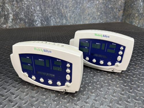 Welch Allyn 53STP Vital Signs Monitors, Lot of 2, Untested, As-Is, Free Shipping Welch Allyn 53STP