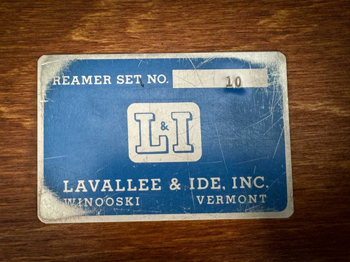 Lavallee & IDE - #10 Reamer Set: Full 60-Piece Edition, Mint Condition - Fast delivery from Obtainium Science & Industry Surplus - obtainsurplus.com