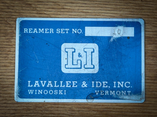 Lavallee & IDE Number Reamer Set #10, 60-Piece Partial Set, Used, Free Shipping - Fast delivery from Obtainium Science & Industry Surplus - obtainsurplus.com