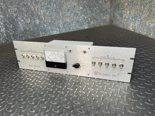 Telewave RF Power Monitor Panel PM10C2S Wattmeter Telewave PM10C2S