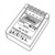 Line art illustration: Acopian 28EB15 AC-DC power module with input/output terminals and label