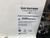 Ion Torrent by Life Technologies label showing Model #: Ion OneTouch Instrument, SN 201108269, Rated 24VDC 6A MAX, Gas input: 30PSI MAX, Made in USA.