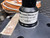 Close view of the Kistler-Morse label reading Model 43TF(2)-TC-025 and S/N AP 5436